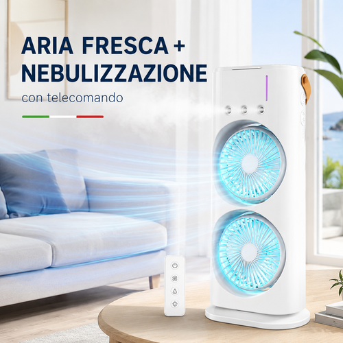 FrescoPiù NebulaFan - 01 hero aria nebulizzazione