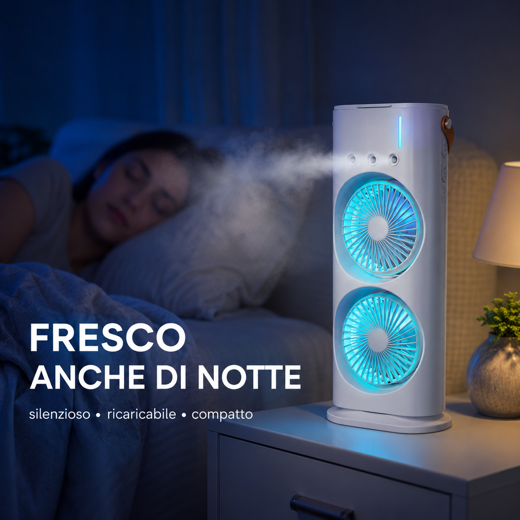 FrescoPiù NebulaFan - 03 notte comodino