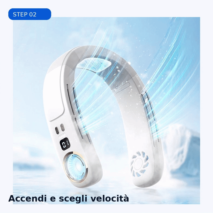 Come accendere Neck Cool Pro